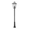 Z-Lite Talbot 4 Light Outdoor Post Mounted Fixture, Black & Clear Beveled 579PHXLXR-511P-BK - alternate 1